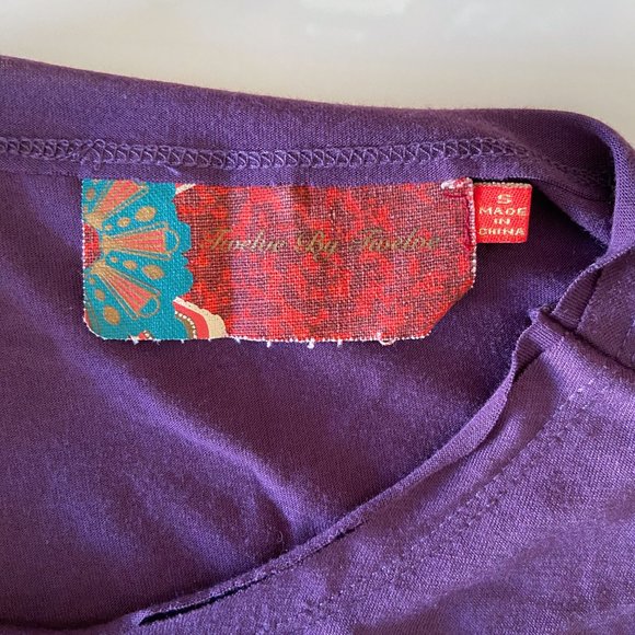 NWOT Twelve by Twelve Purple Midi Dress with pockets size S - Picture 11 of 12